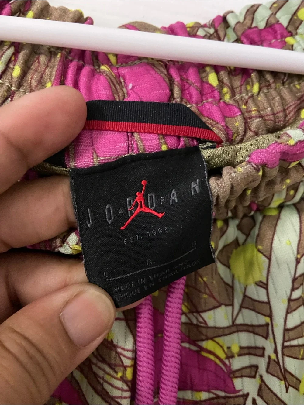 T41a- JORDAN Tropical Basketball Shorts